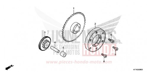 EMBRAYAGE DE DEMARRAGE CBR125RF de 2015